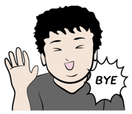 Jye Jye a simple man (EN) sticker #2188257