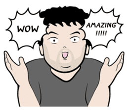 Jye Jye a simple man (EN) sticker #2188258