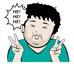 Jye Jye a simple man (EN) sticker #2188262