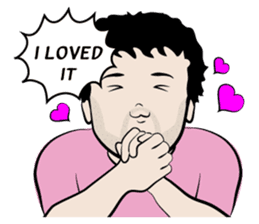 Jye Jye a simple man (EN) sticker #2188263