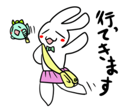 Big legs Rabbit. sticker #2188630