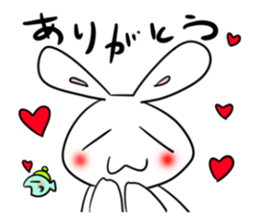 Big legs Rabbit. sticker #2188634