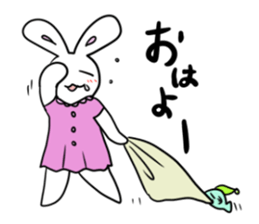 Big legs Rabbit. sticker #2188637