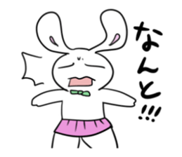 Big legs Rabbit. sticker #2188647