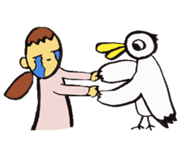 Stork Brings Pregnancy sticker #2188890