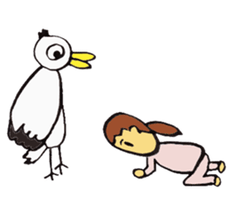 Stork Brings Pregnancy sticker #2188893