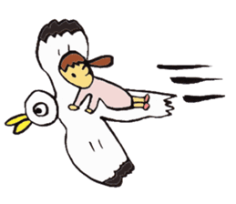 Stork Brings Pregnancy sticker #2188900