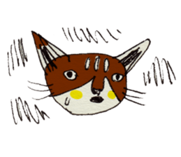 usupera's funny cats sticker #2189087