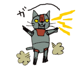 usupera's funny cats sticker #2189101