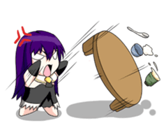 Yandere & Her Funny Friends (Ver. Daily) sticker #2189385