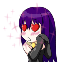 Yandere & Her Funny Friends (Ver. Daily) sticker #2189386