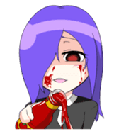 Yandere & Her Funny Friends (Ver. Daily) sticker #2189388
