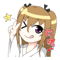 Yandere & Her Funny Friends (Ver. Daily) sticker #2189408