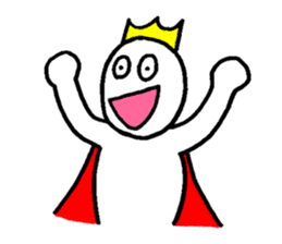 Sticker of the super freak king sticker #2189675