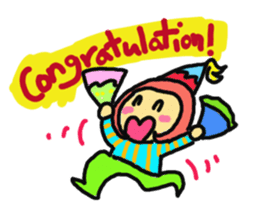 The Momo Girl at Work sticker #2190231