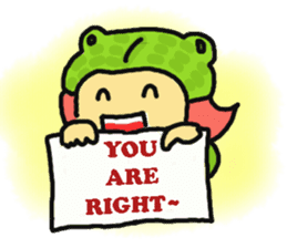 The Momo Girl at Work sticker #2190260