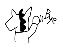 Horseman "BAJI-TOFU" sticker #2190905
