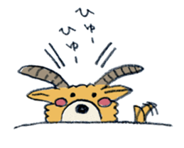 Lovely deer series sticker #2191268