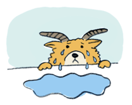 Lovely deer series sticker #2191276
