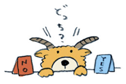 Lovely deer series sticker #2191287