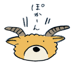Lovely deer series sticker #2191293