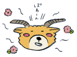 Lovely deer series sticker #2191299