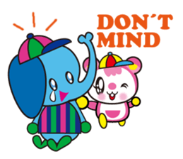 koji matsuoka the funny animals sticker #2191413