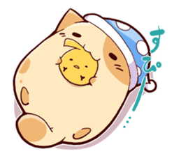 Loose ball cat sticker #2191653