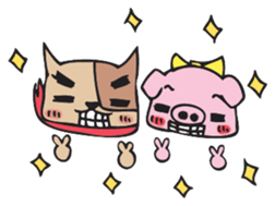 nyankichi & tonko sticker #2191722