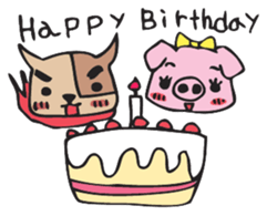 nyankichi & tonko sticker #2191734