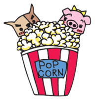 nyankichi & tonko sticker #2191738