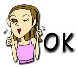 Cute Girl Nico2 sticker #2192068