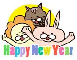 The Three Animals. sticker #2192104