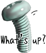 Screw (English) sticker #2192225