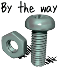 Screw (English) sticker #2192231