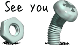 Screw (English) sticker #2192234