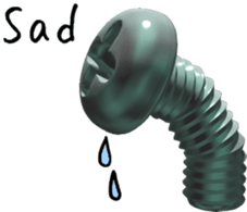 Screw (English) sticker #2192244