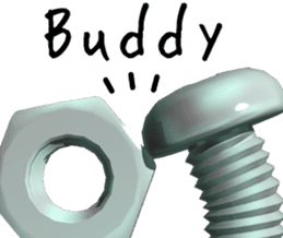 Screw (English) sticker #2192246