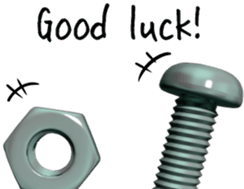 Screw (English) sticker #2192251