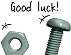 Screw (English) sticker #2192251