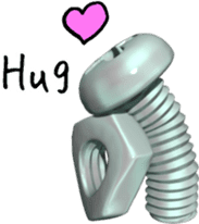 Screw (English) sticker #2192259