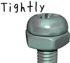 Screw (English) sticker #2192261