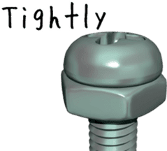 Screw (English) sticker #2192261