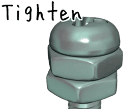 Screw (English) sticker #2192262