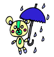 bear's name is makuu sticker #2192484