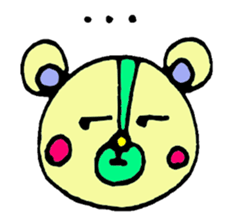 bear's name is makuu sticker #2192494