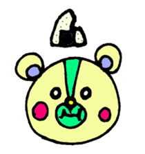 bear's name is makuu sticker #2192496