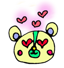 bear's name is makuu sticker #2192500