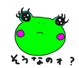 ennui Frog sticker #2192665