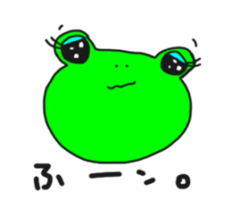 ennui Frog sticker #2192670